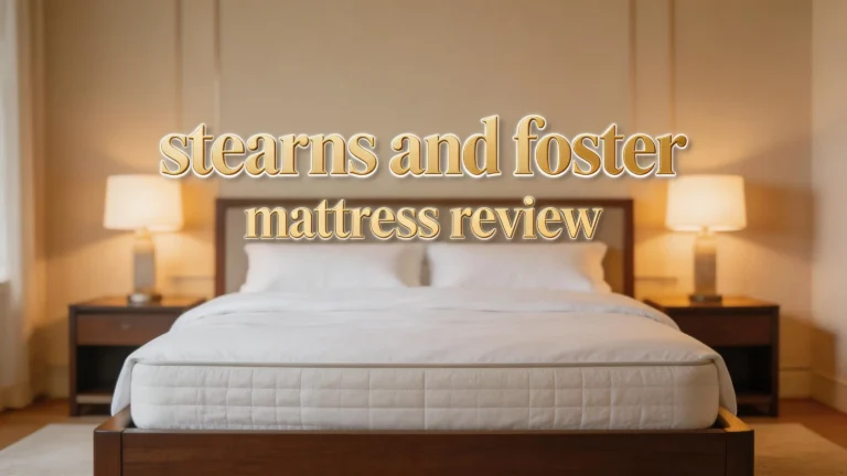 Stearns and Foster Mattress Review 2026: Worth Your Money?