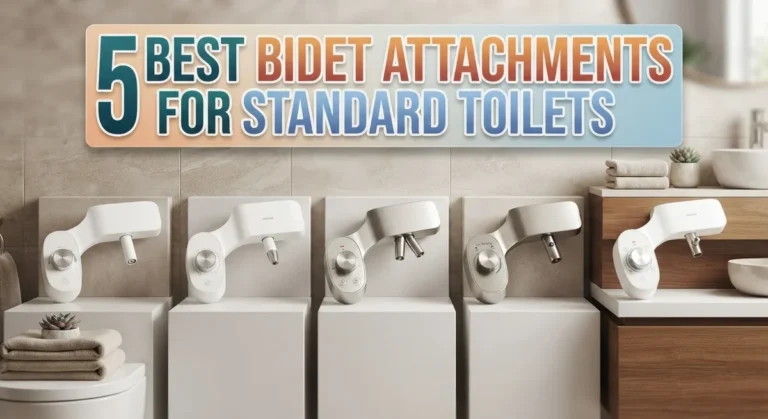 5 Best Bidet Attachments for Standard Toilets in 2026