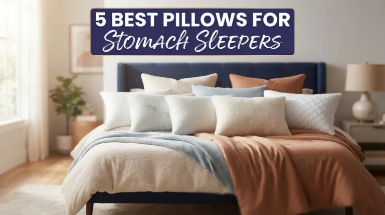 5 Best Pillows for Stomach Sleepers in 2026