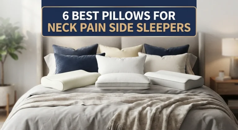 6 Best Pillows for Neck Pain Side Sleepers in 2026