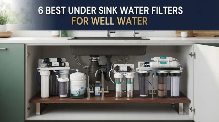 6 Best Under Sink Water Filters for Well Water in 2026