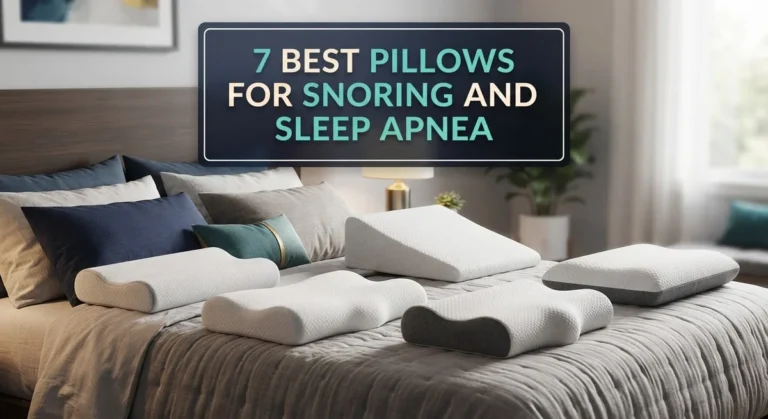 7 Best Pillows for Snoring and Sleep Apnea in 2026