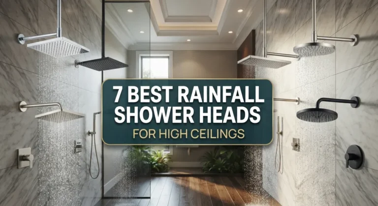 7 Best Rainfall Shower Heads for High Ceilings in 2026